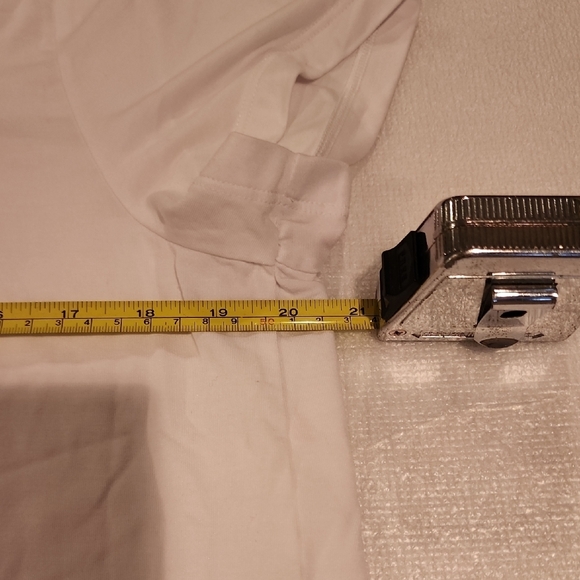 Athleta White Short Sleeve Tee - Picture 6 of 10